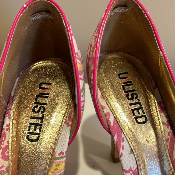 Unlisted pink flower heels - Picture 6 of 11